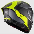 Мотошлем MT Thunder 4 R SV Wind Tunnel B3 матовый черный/желтый (M)