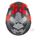 Мотошлем MT Thunder 4 R SV Сanvas C5 матовый серый/красный (S)