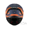 Мотошлем MT Thunder 4 SV Lumex C24 матовый оранжевый/синий (L)