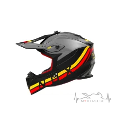 Мотошолом NOX N633 Airshock Matte Green/Gold (XL)