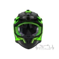 Мотошолом NOX N633 Fusion Black/Green L