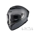 Мотошлем MT Thunder 4 R SV Pure A2 матовый серый (M)