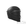 Мотошлем Exklusiv Goliath матовый черный (XXL)