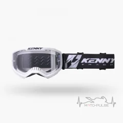 Мотоочки Kenny Track Сlear белый