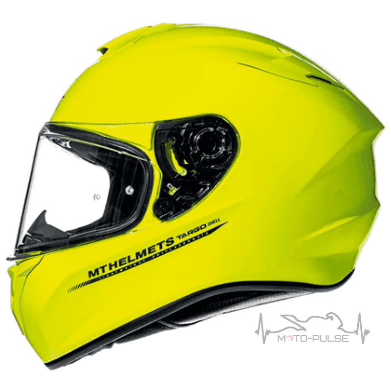 Мотошлем MT Targo Solid Yellow Gloss (Размер: XL)