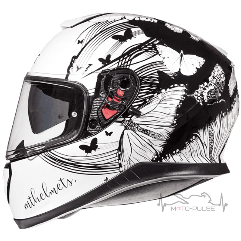Мотошлем MT Helmets THUNDER 3 SV VLINDER gloss pearl white