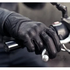 Мотоперчатки кожанные Shima Bullet man black (L)