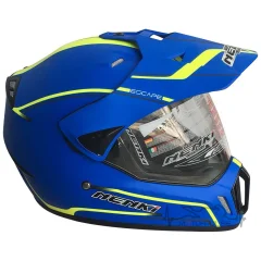 Мотошлем Dual-sport Nenki MX-310 MATT BLUE L