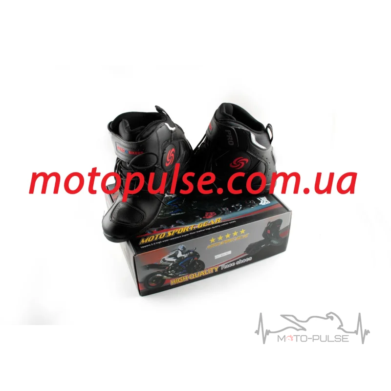 Мотоботы PROBIKER (mod:A003,черные) (41)