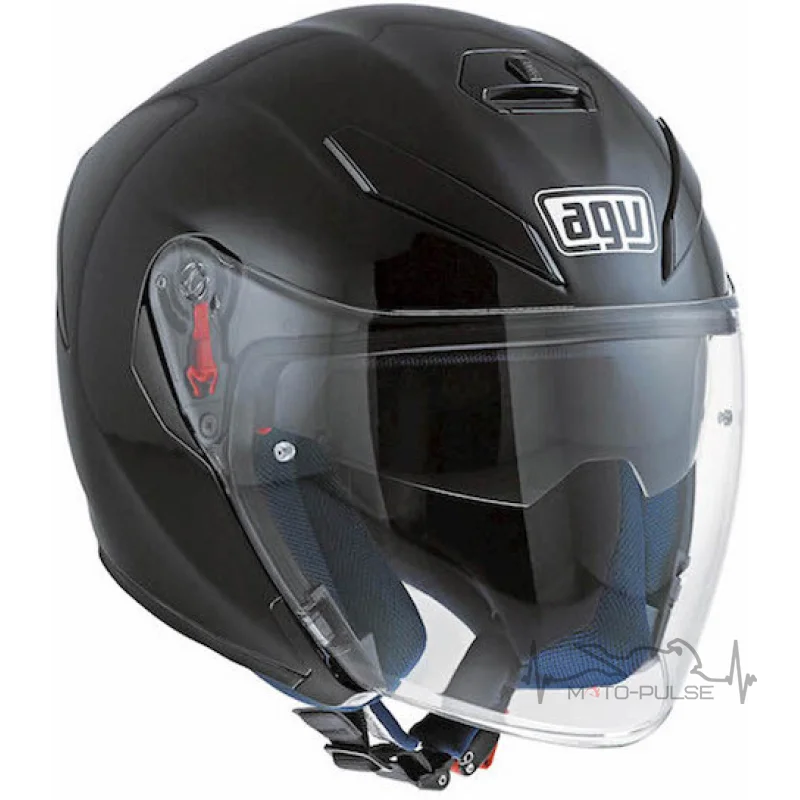 Мотошлем Открытый AGV K-5 Jet black glosse (ML) K