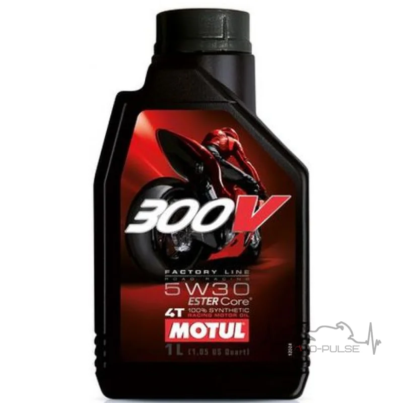 Моторное масло Motul 300V 4T FACTORY LINE ROAD RACING SAE 5W30 (1L)/