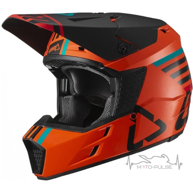 Мотошлем  LEATT GPX3.5 Orange (S)