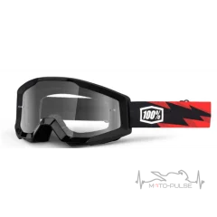 Очки кроссовые 100% STRATA Goggle Slash - Clear Lens
