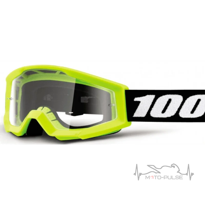 Детские очки 100% Strata MINI Yellow Clear Leans