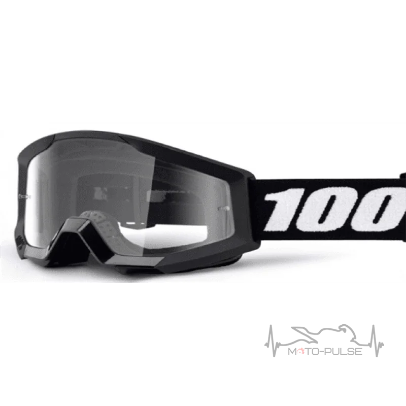 Детские очки 100% Strata MINI Black Clear Leans