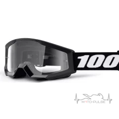 Детские очки 100% Strata MINI Black Clear Leans