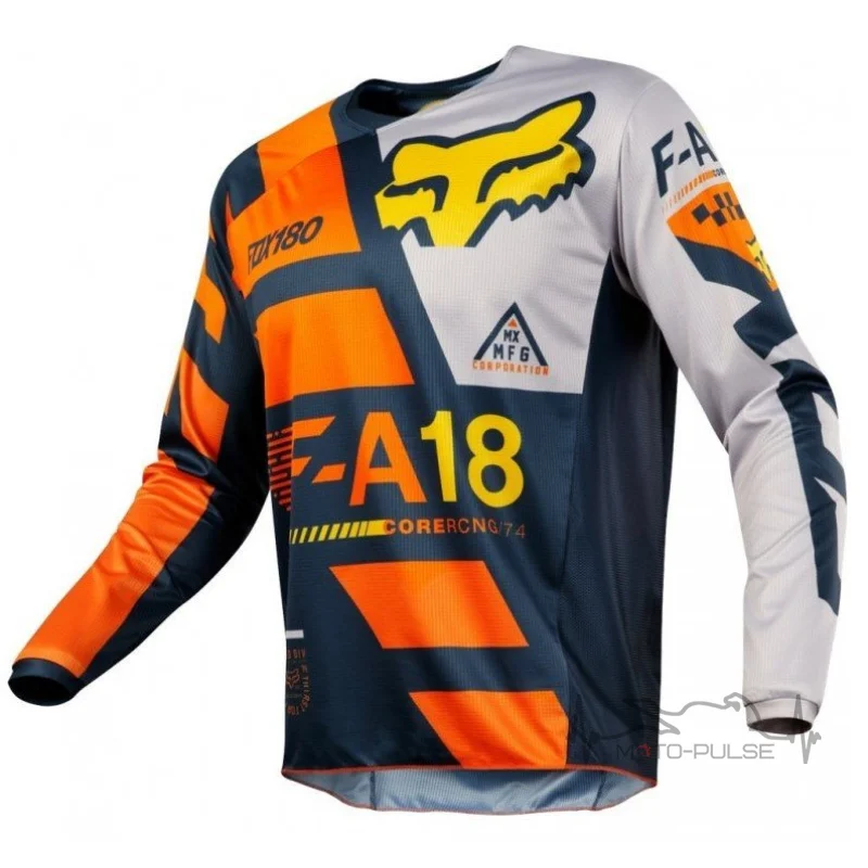 Детская мото джерси FOX KIDS 180 SAYAK JERSEY [ORANGE KM