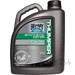 Моторное масло Bel-Ray WORKS THUMPER RACING SYNTHETIC ESTER 10w50 4T [4л]