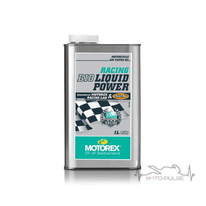 Масло воздушного фильтра Motorex Racing Bio Liquid Power 1L