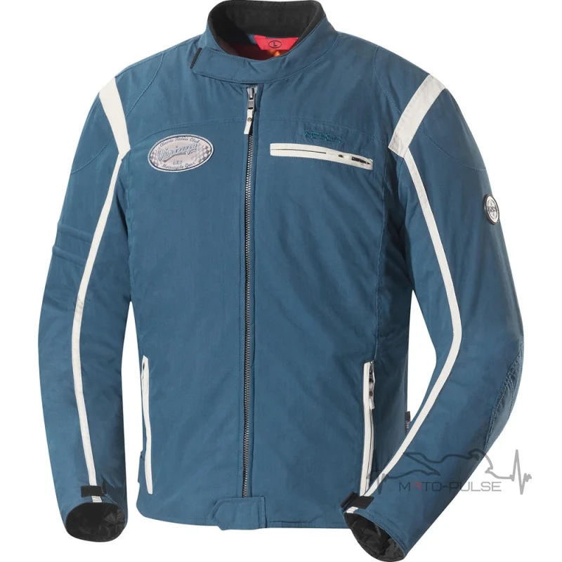 Мотокуртка мужская текстильная IXS RIDLEY  Blue (L)