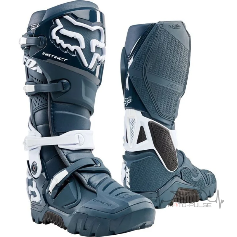 Мотоботы FOX Instinct Navy X Boot (Size:M10/42)