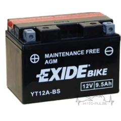 Аккумулятор 9,5А EXIDE ET12A-BS =  150*87*105