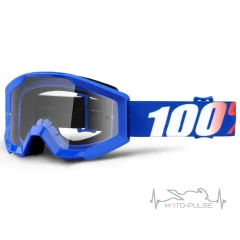 Очки кроссовые 100% STRATA Goggle Nation - clear Lens