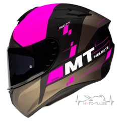  Мотошлем MT Targo Rigel Pink/Black/Brown (XS)