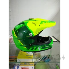 Детский Кроссовый мотошлем MT Helmets  Synchrony MX-2 Spec Kid Green/Yellow