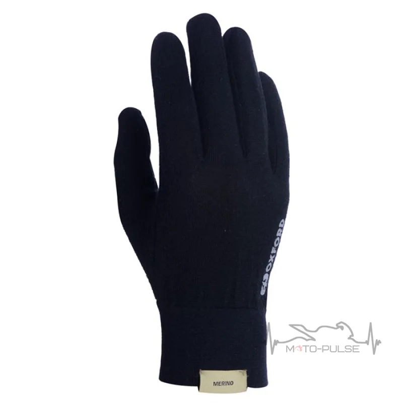 Перчатки Oxford Deluxe Gloves Merino Blk S/M					