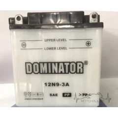 Аккумулятор 9A 12N9-3A Dominator 130*135*70