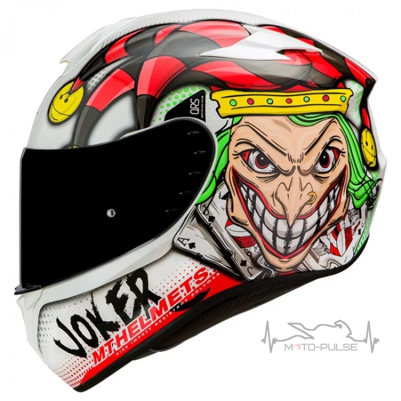 Мотошлем MT Helmets TARGO JOKER White (XS)