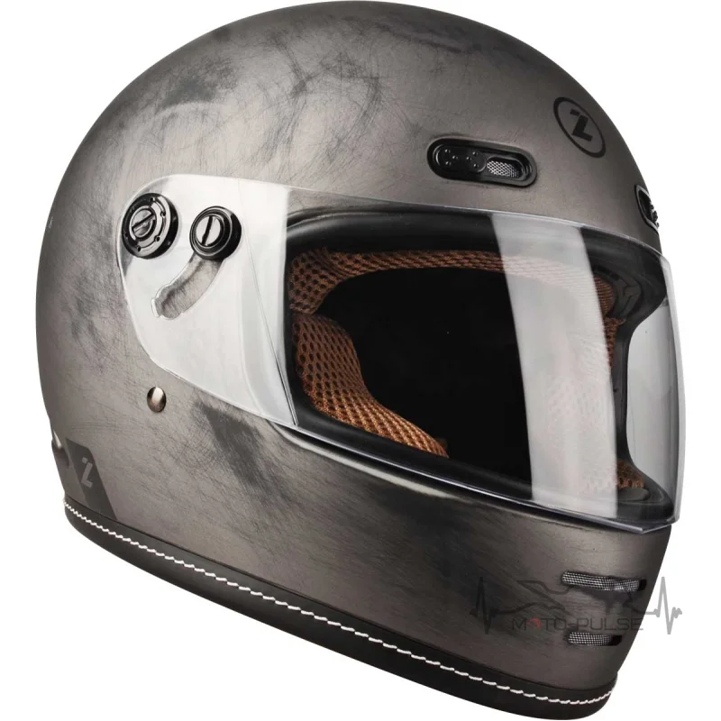 Мотошлем Lazer OROSHI Cafe Racer Matt ALU Brushed (L)
