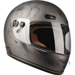 Мотошлем Lazer OROSHI Cafe Racer Matt ALU Brushed (L)