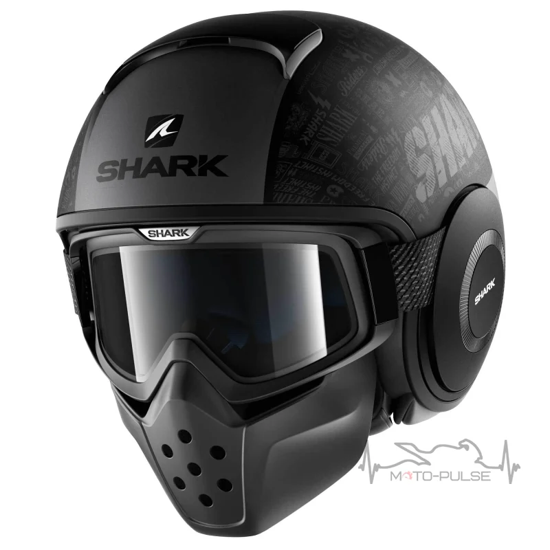 Мотошлем Интеграл Shark STREET DRAK Rm Mat (M)