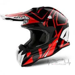 Мотошлем Airoh terminator open vision shock red gloss (L)