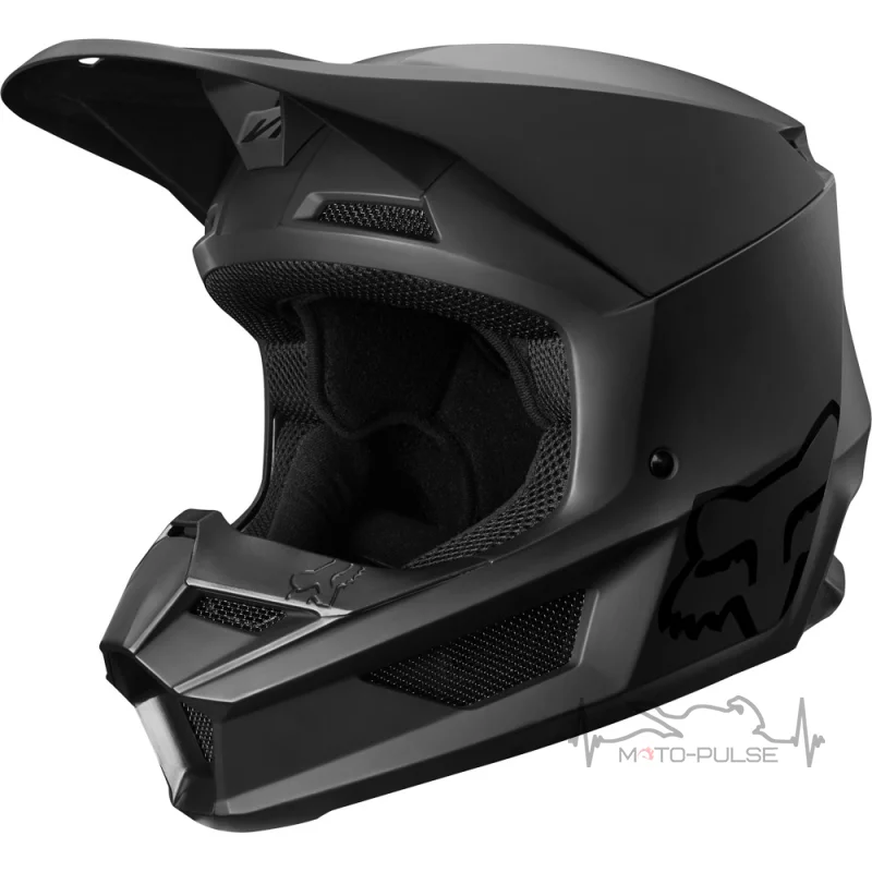 Мотошлем  FOX V1 MATTE Black (XXL)