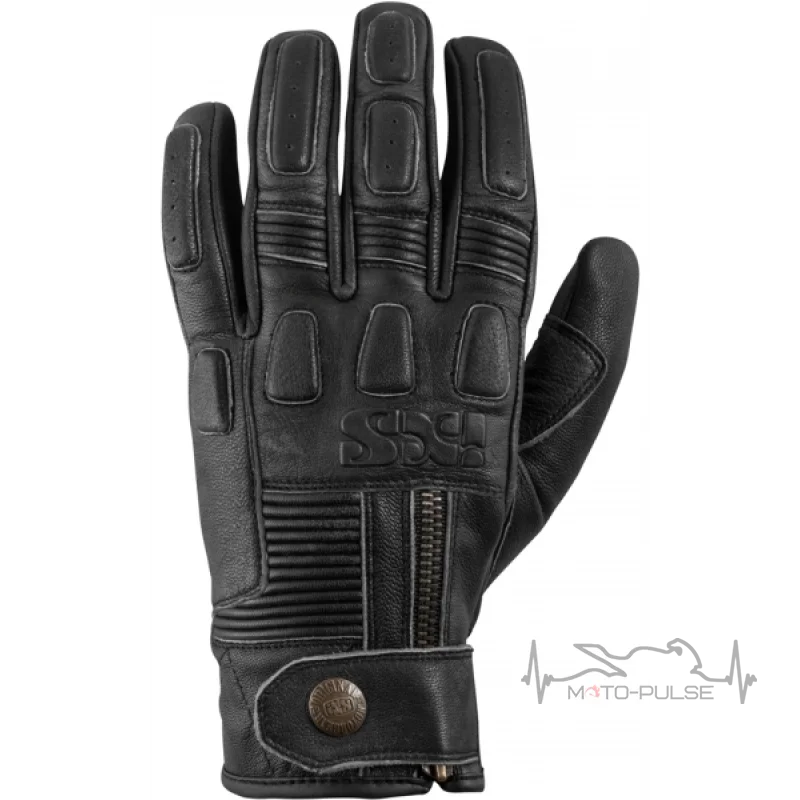 Мотоперчатки кожанные IXS Kelvin Black (M) (X40019-330)