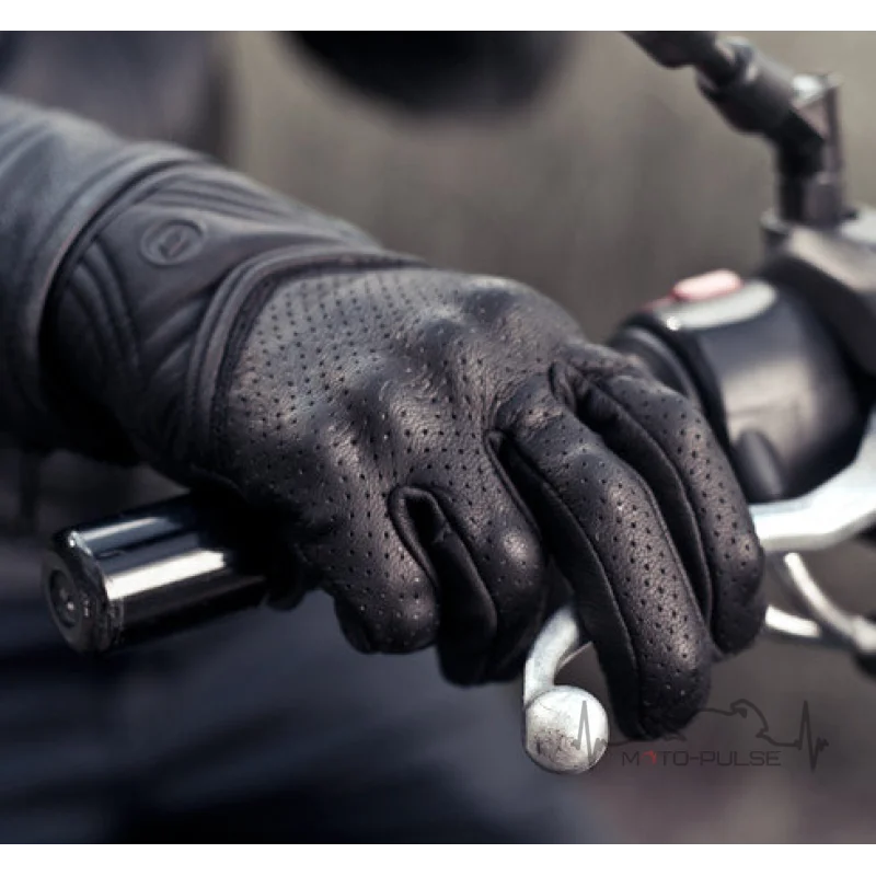 Мотоперчатки кожанные Shima Bullet man black (S)