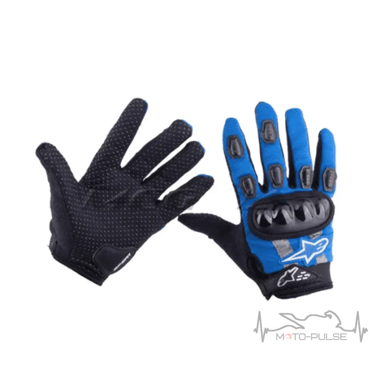 Мотоперчатки текстиль Alpinestars blue реплика S