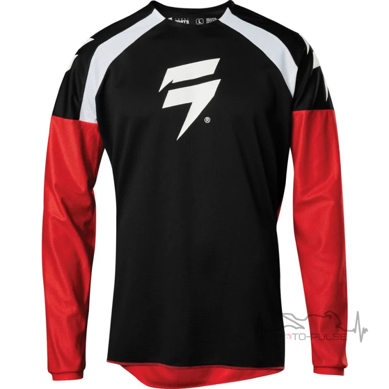  Джерси SHIFT WHIT3 LABEL RACE JERSEY 1 [BLACK RED] (XXL)