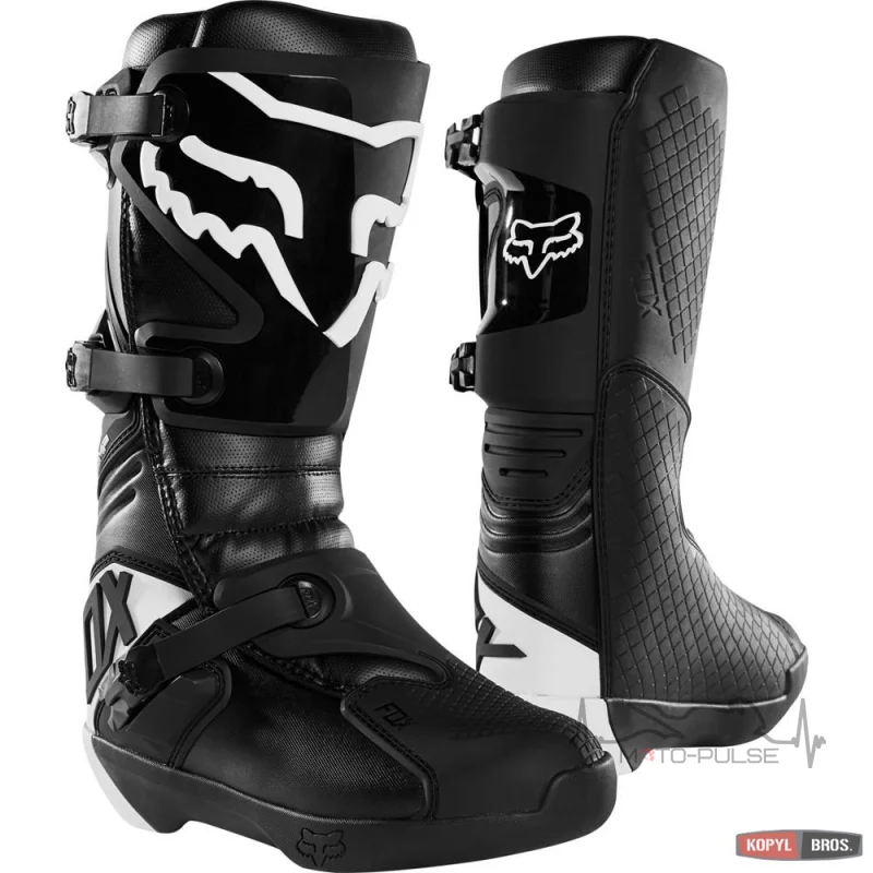 Мотоботы FOX COMP  BOOT Black (Size:M11/45)