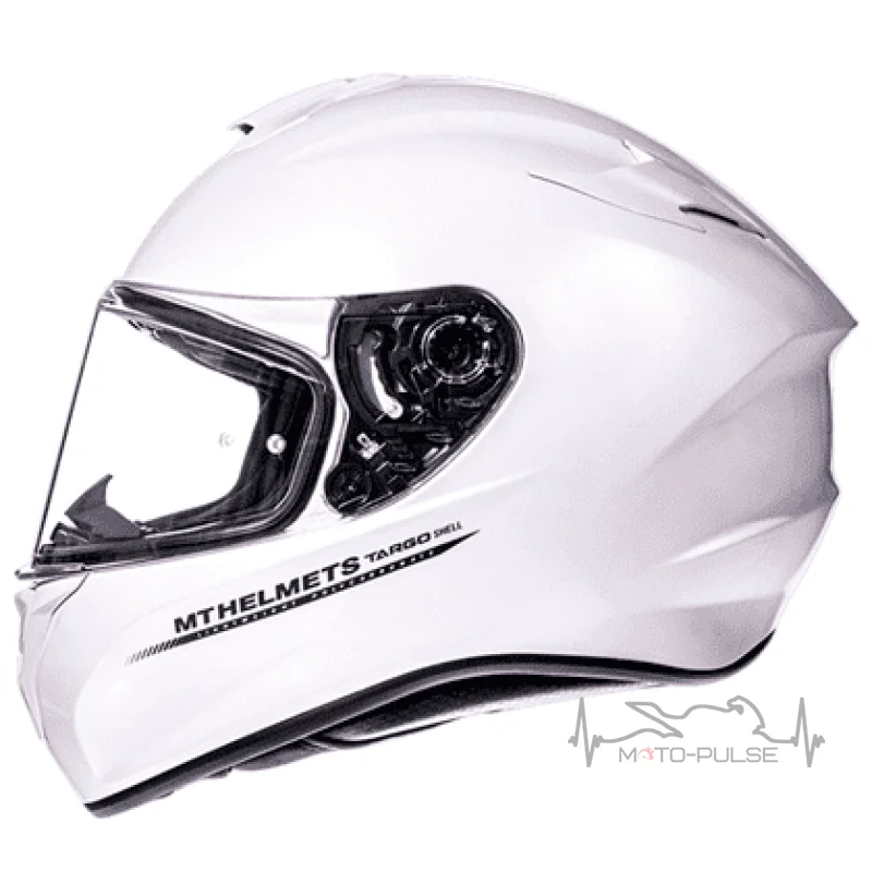 Мотошлем MT Targo Solid White Gloss (L)