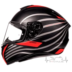  Мотошлем MT Targo Doppler Black/Red (S)