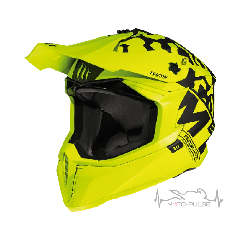 Мотошлем MT Falcon Karson Yellow (L)