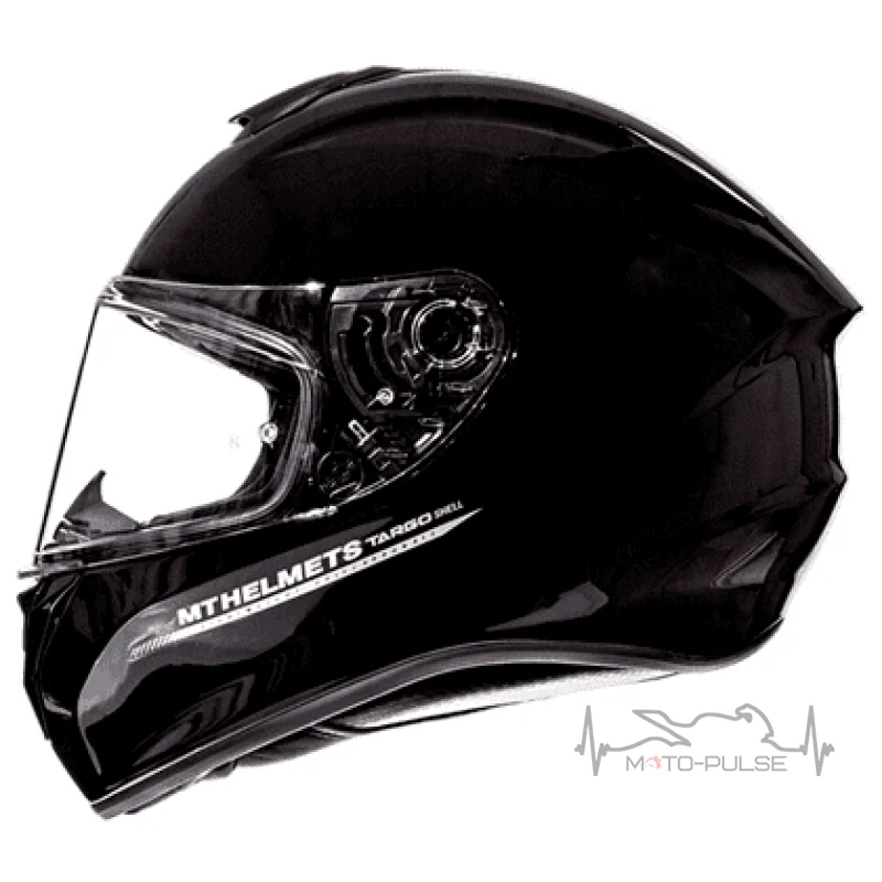 Мотошлем MT Targo Solid Black Gloss (Размер: XXL)