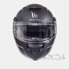 Мотошлем MT Atom Black Matt (M) MP