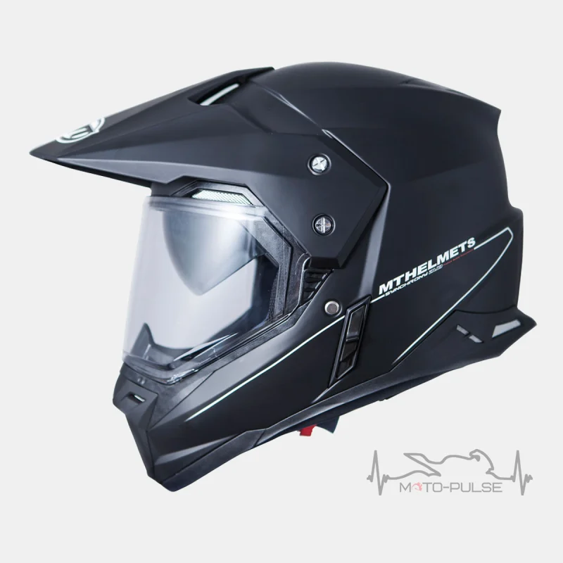 Мотошлем Dual-sport MT Synchrony SV Duo Sport Black Gloss (Размер: XS)