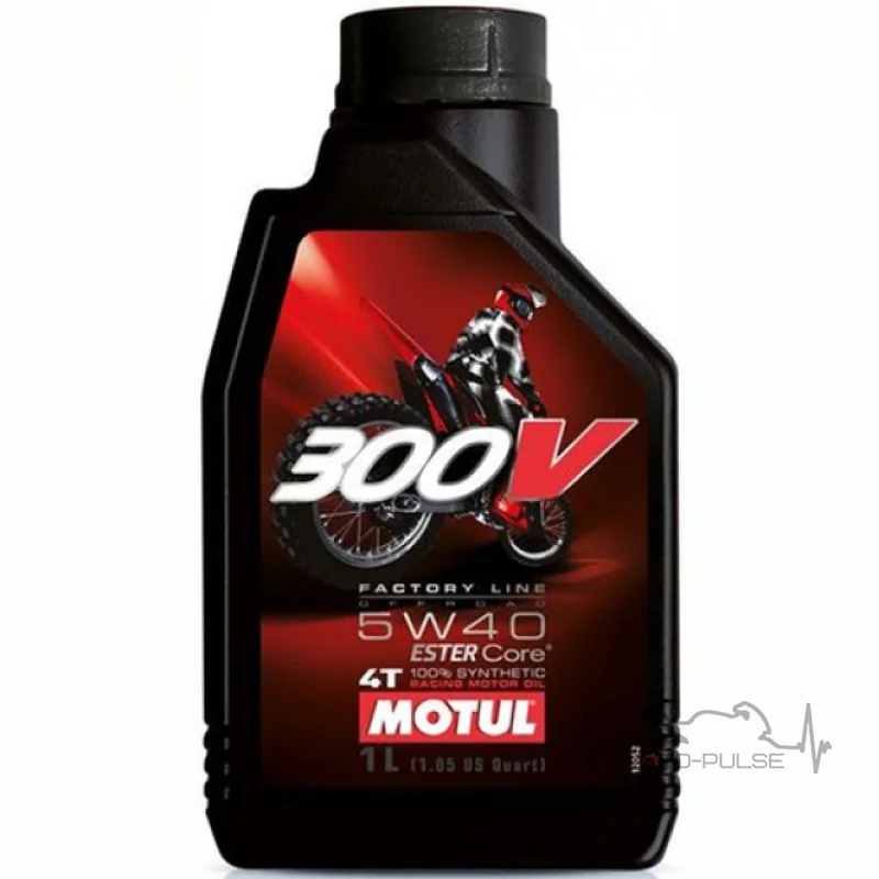 Моторное масло Motul 300V 4T FACTORY LINE OFF ROAD SAE 5W40 (1L)