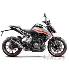 KTM 390 DUKE White 2021